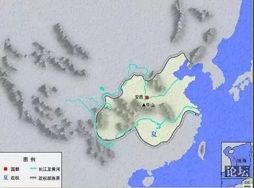 中国历史地图演变过程，一目了然的中国5000年版图演变史图解